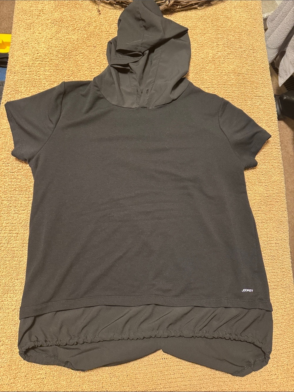 Jockey Black Pullover Hooded Top